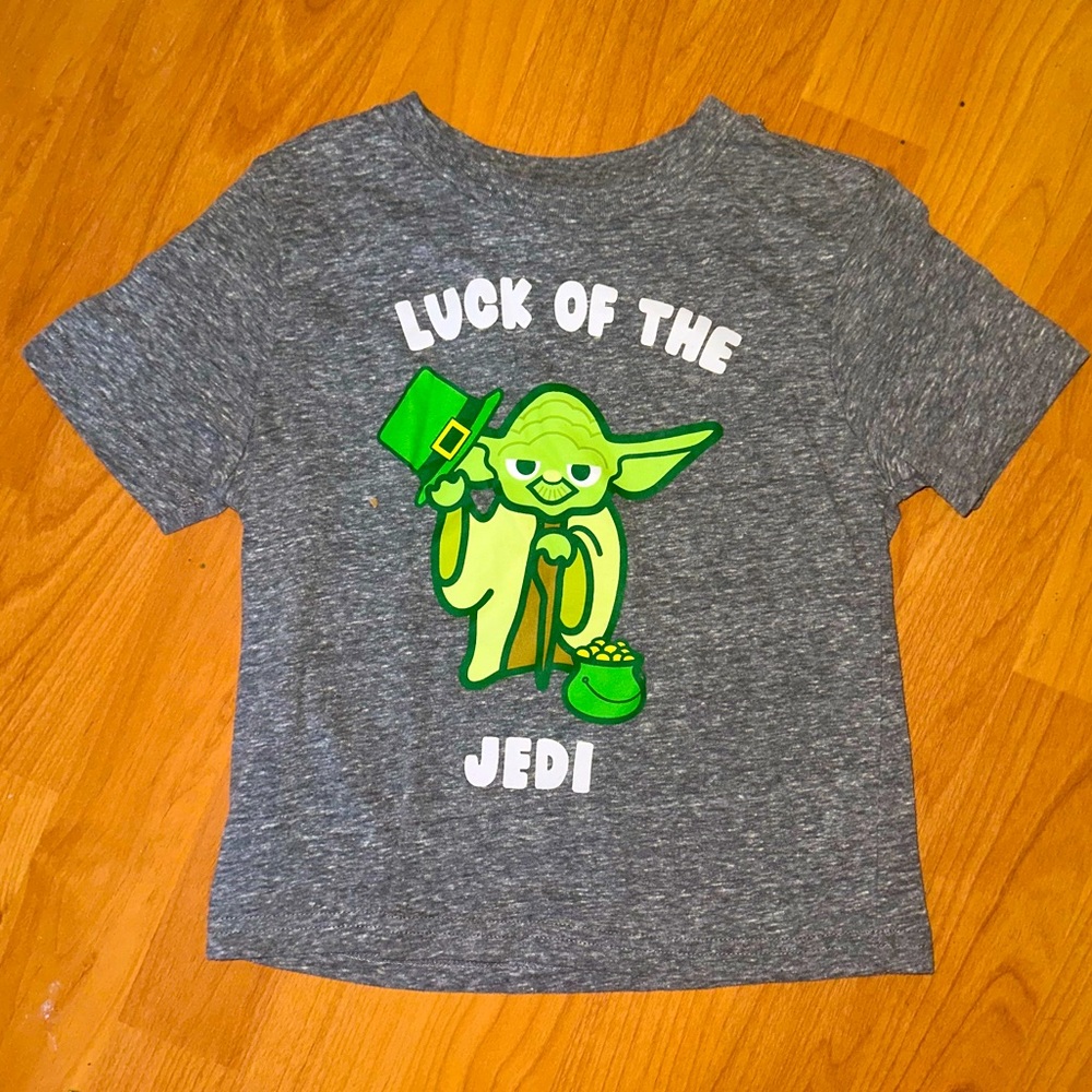 Luck of the Jedi Yoda Tee Size 4T